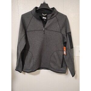 New Bass Outdoor Women’s Quarter Zip Fleece Sweater Size XL Pullover Jacket